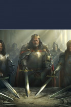 Король Артур и рыцари Круглого стола на английском языке